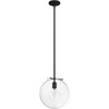image:imageHunter  Sacha 1light Natural Black Iron Medium Size Pendant Light Dimmable Modern Style Globe Shaped for Bedrooms Kitchens Dining Living Rooms  19660