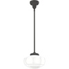 image:imageHunter  Saddle Creek 1light Noble Bronze Small Pendant Light Dimmable Schoolhouse Style Schoolhouse Shaped for Bedrooms Kitchens Dining Living Rooms  19188