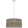 image:imageHunter  Solhaven 4light Warm Grey Oak Large Pendant Light Dimmable Modern Style Drum Shaped for Bedrooms Kitchens Dining Living Rooms  19384