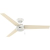 image:imageHunter Fan 52 inch Outdoor Industrial Ceiling fan 3Blade Renewed Fresh White