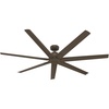 image:imageHunter Fan 72 inch Ceiling Fan with No Light Outdoor or Indoor Matte Bronze Ceiling Fan for Porch Living Room Office Kitchen Garage 7 Blades Renewed