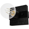 image:imageHunter Fan Company 13050 Donelson Wall Sconce Small Brushed IronNatural Black Iron