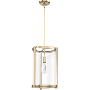 image:imageHunter  Astwood 1light Alturas Gold Medium Size Pendant Light Dimmable Caged Style Cylinder Shaped for Bedrooms Kitchens Dining Living Rooms  19951