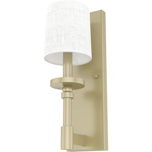 image:imageHunter  Briargrove 1light Modern Brass Small Sconce Light Dimmable Formal Style for Bedrooms Kitchens Dining Living Rooms  19693