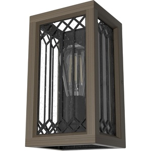 image:imageHunter  Chevron 1light Textured Rust Small Sconce Light Dimmable Casual Style for Bedrooms Kitchens Dining Living Rooms  19972Rustic Iron