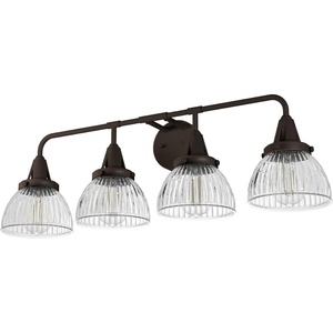 image:imageHunter  Cypress Grove 4Light Onyx Bengal Transitional Style Dimmable Medium Size Vanity Light for Bedrooms Kitchens Foyers Bathrooms  19260