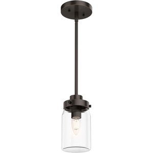 image:imageHunter  Devon Park 1light Onyx Bengal Mini Pendant Light Dimmable Rustic Style Cylinder Shaped for Bedrooms Kitchens Dining Living Rooms  19008Onyx Bengal finish