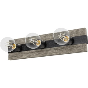 image:imageHunter  Donelson 5Light Brushed Iron Medium Size Vanity Light Dimmable Transitional Style for Bedrooms Kitchens Foyers Bathrooms  19774Brushed Iron