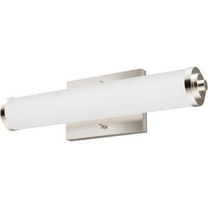 image:imageHunter  Holly Grove 2light Brushed Nickel Medium Size Vanity Light Dimmable Formal Style for Bedrooms Kitchens Foyers Bathrooms  19942Brushed Nickel