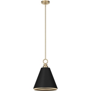 image:imageHunter  Klein 1Light Alturas Gold Casual Style Dimmable Medium Size Pendant Light for Bedrooms Kitchens Dining Living Rooms  19444