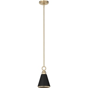image:imageHunter  Klein 1Light Alturas Gold Mini Pendant Light Dimmable Casual Style Cone Shaped for Bedrooms Kitchens Dining Living Rooms  19442
