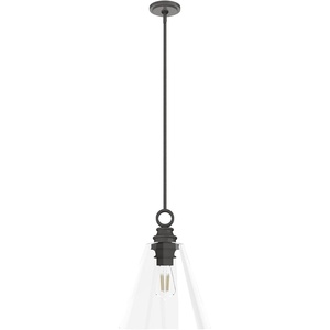image:imageHunter  Klein 1light Noble Bronze Medium Size Pendant Light Dimmable Casual Style Cone Shaped for Bedrooms Kitchens Dining Living Rooms  19441