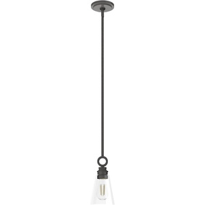 image:imageHunter  Klein 1light Noble Bronze Mini Pendant Light Dimmable Casual Style Cone Shaped for Bedrooms Kitchens Dining Living Rooms  19437