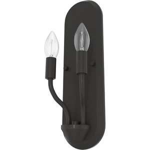 image:imageHunter  Merlin 2Light Noble Bronze Small Sconce Light Dimmable Industrial Style Rectangle Shaped for Bedrooms Kitchens Foyers Bathrooms  19802