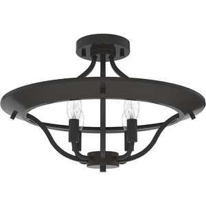 image:imageHunter  Perch Point 4light Noble Bronze Extra Large Flush Mount Light Dimmable Casual Style Empire Shaped for Bedrooms Kitchens Dining Living Rooms  19422