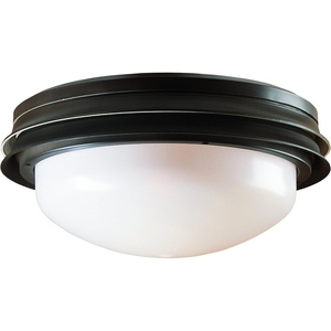 image:imageHunter Ceiling Fan Light Kit  Outdoor Marine II Low Profile Globe White Finish Replacement Light Fixture for Covered Outdoor Areas Patios or Indoor Spaces Wet Rated  28438  Outdoor Marine II Low Profile Globe Replacement Light Fixture for Indoor or Covered Outdoor Areas Patios Wet Rated 28438New Bronze