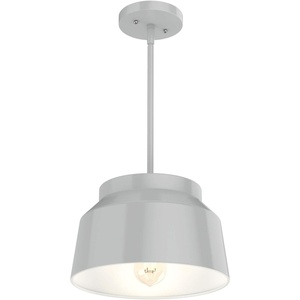 image:imageHunter Fan Company 19025 Cranbrook Pendant Light Matte Black FinishDove Grey finish