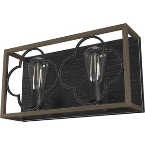 image:imageHunter Fan Company 19394 Gablecrest Vanity Light French Oak