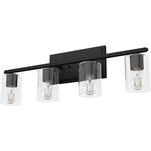 image:imageHunter Fan Company 48031 Kerrison Vanity Lighting Natural Black Iron