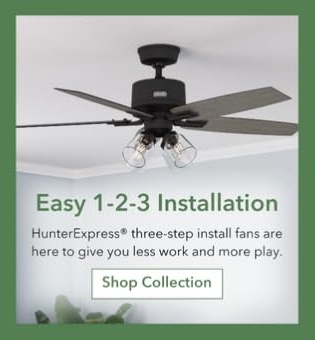 Explore Hunter Smart Fans | Energy-Saving Indoor & Patio Fans,Experience Quiet Cooling