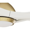 image:imageCasablanca Fan 54 inch Ceiling Fan with Light and Remote Outdoor or Indoor Gold Ceiling Fan for Porch Living Room Office Kitchen Garage 3 Blades Renewed