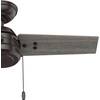 image:imageHunter Fan 36 inch Ceiling Fan with No Light Outdoor or Indoor Noble Bronze Ceiling Fan with Pull Chain for Kids Room Porch Living Room Office Kitchen Garage 3 Blades Renewed