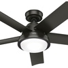 image:imageHunter Fan 52 inch Ceiling Fan with Light Outdoor or Indoor Noble Bronze Ceiling Fan for Porch Living Room Office Kitchen Garage 5 Blades Renewed