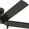 image:imageHunter Fan 52 inch Ceiling Fan with Light Outdoor or Indoor Noble Bronze Ceiling Fan for Porch Living Room Office Kitchen Garage 5 Blades Renewed