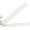 image:imageHunter Fan 72 inch Ceiling Fan with No Light Outdoor or Indoor Matte White Ceiling Fan for Porch Living Room Office Kitchen Garage 7 Blades Renewed