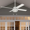 image:imageHunter Fan Company 51732 Spring Mill Indoor and Outdoor Ceiling Fan with Light 52 White