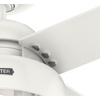 image:imageHunter Fan Company 51732 Spring Mill Indoor and Outdoor Ceiling Fan with Light 52 White