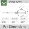 image:imageHunter Fan Company 51732 Spring Mill Indoor and Outdoor Ceiling Fan with Light 52 White