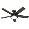 image:imageHunter Fan 52 inch Ceiling Fan with Light Outdoor or Indoor Noble Bronze Ceiling Fan for Porch Living Room Office Kitchen Garage 5 Blades Renewed