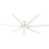 image:imageHunter Fan 72 inch Ceiling Fan with No Light Outdoor or Indoor Matte White Ceiling Fan for Porch Living Room Office Kitchen Garage 7 Blades Renewed
