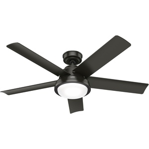 image:imageHunter Fan 52 inch Ceiling Fan with Light Outdoor or Indoor Noble Bronze Ceiling Fan for Porch Living Room Office Kitchen Garage 5 Blades Renewed