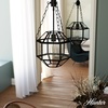 image:imageHunter  Indria 1Light Rustic Iron Dimmable Medium Size Pendant Light for Bedrooms Kitchens Dining Living Rooms  19363