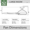 image:imageHunter Fan 52 inch Casual Noble Bronze Outdoor Ceiling Fan with 6 Blades Renewed
