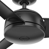 image:imageHunter Fan 52 inch Outdoor Ceiling Fan for Patio with 3 blades Farmhouse Ceiling Fan Matte Black for Living Room Bedroom Farmhouse Kitchen Renewed