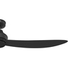 image:imageHunter Fan 60 inch Ceiling Fan with No Light Outdoor or Indoor Matte Black Ceiling Fan with Remote for Porch Living Room Office Kitchen Garage 3 Blades Renewed