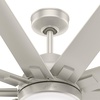 image:imageHunter Fan 60 inch Contemporary Matte Nickel Finish Outdoor Ceiling Fan with Light Kit Renewed