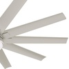 image:imageHunter Fan 60 inch Contemporary Matte Nickel Finish Outdoor Ceiling Fan with Light Kit Renewed