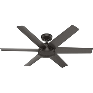 image:imageHunter Fan 52 inch Casual Noble Bronze Outdoor Ceiling Fan with 6 Blades Renewed