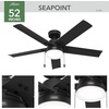 image:imageHunter Sea Point Outdoor or Indoor Ceiling Fan 52 inch Matte BlackMatte Black