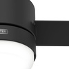 image:imageHunter Fan 44 Inch Casual Matte Black Finish Outdoor Ceiling Fan With LED Light Kit and Remote Control Renewed