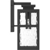 image:imageHUNTER Aspenbrook 14 Inch Matte Black Outdoor Wall Lamp 1 Lamp