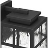 image:imageHUNTER Aspenbrook 14 Inch Matte Black Outdoor Wall Lamp 1 Lamp