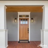 image:imageHUNTER Aspenbrook 14 Inch Matte Black Outdoor Wall Lamp 1 Lamp