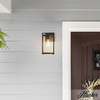 image:imageHUNTER Astwood Wall Lamp Matte Black Outdoor Lamp 1 Lamp 305 cm