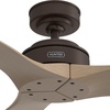 image:imageHunter 52 inch IndoorOutdoor Ceiling Fan and Wall Control Woodfield Matte Bronze Ceiling Fan 3 Speed WhisperWind Motor 51417 for Patios Bedrooms or Living Rooms