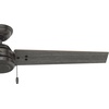 image:imageHunter Fan 52 inch Ceiling Fan with No Light Outdoor or Indoor Noble Bronze Ceiling Fan with Pull Chain for Kids Room Porch Living Room Office Kitchen Garage 3 Blades Renewed